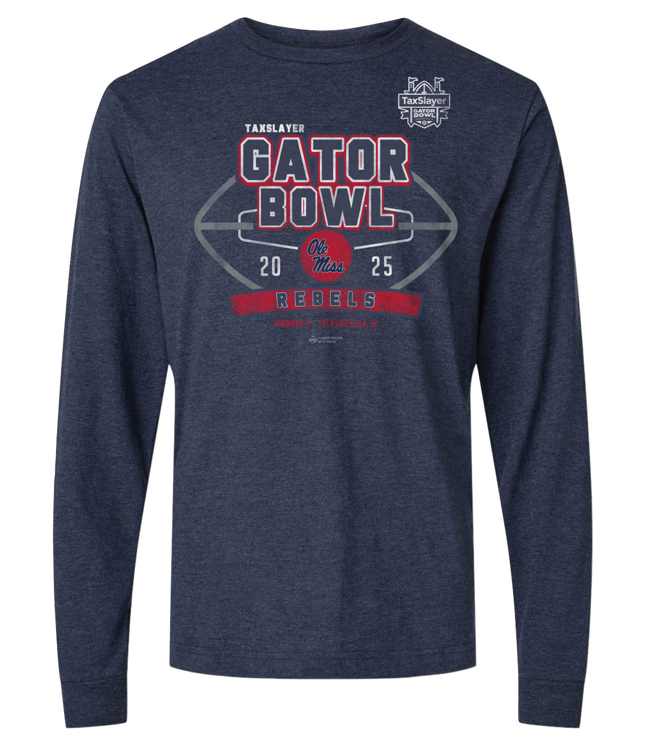 2025 TAXSLAYER GATOR Bowl Ole Miss LST Gator Bowl Merchandise