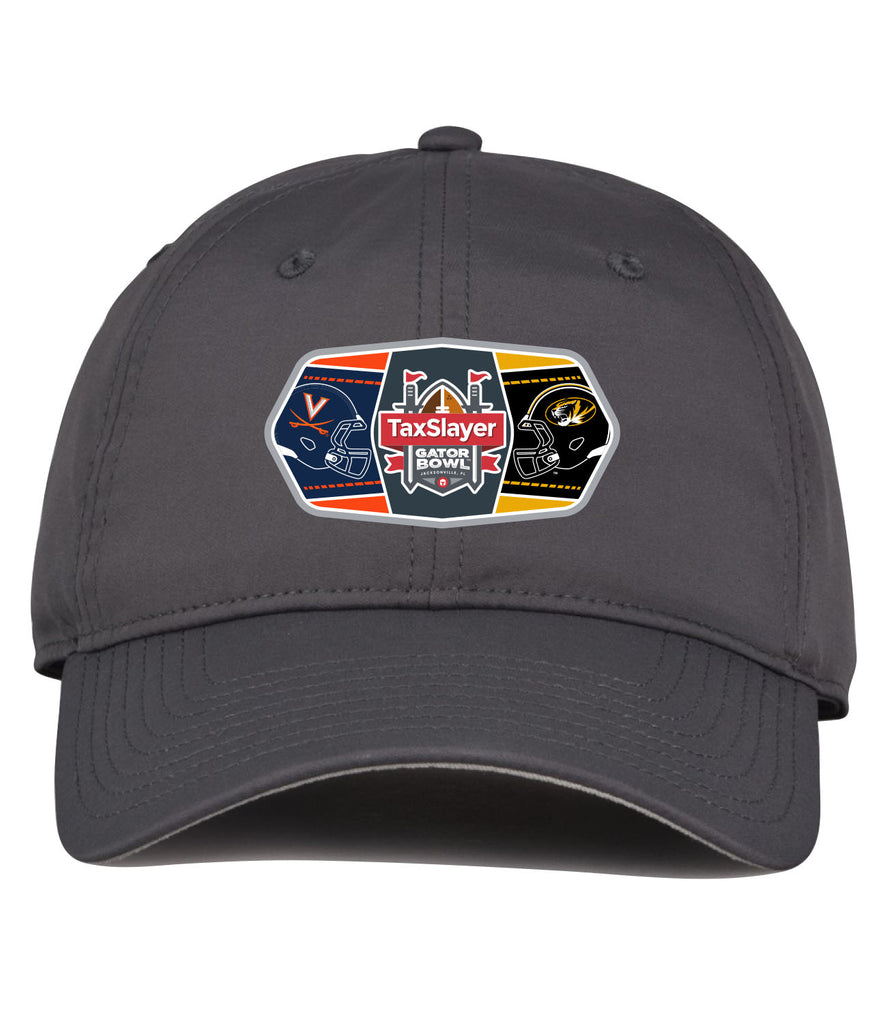 2025 TAXSLAYER GATOR Bowl 2-TEAM Patch Graphite HAT